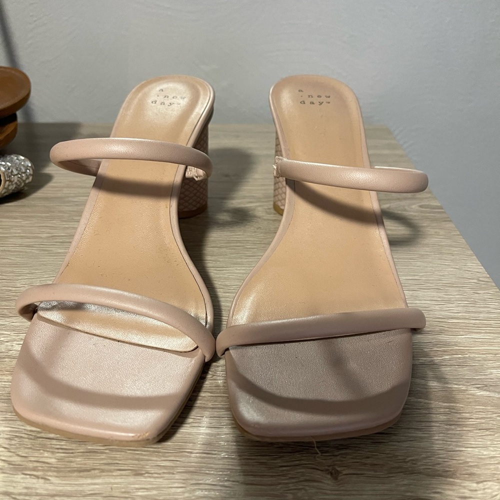 A New Day Two Strap Sandal Heel